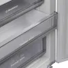 Встраиваемый холодильник NO FROST с инвертором MAUNFELD MBF193NFW1GR Inverter Нержавеющая сталь
