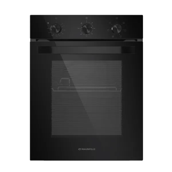 Шкаф духовой электрический MAUNFELD EOEC516 Черный/черная фурнитура
