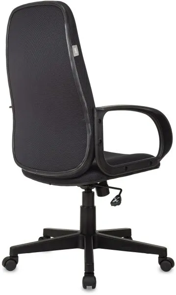 Кресло руководителя Бюрократ Ch-808AXSN темно-серый TW-12 крестов. пластик