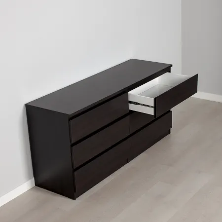 2.05.02.060.5 МАЛЬТА комод 6 ящиков 160х76 Дуб Венге RU