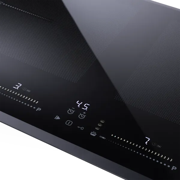 Индукционная варочная панель с двумя Flex Zone и Booster MAUNFELD CVI904SFLBK LUX Inverter Черный