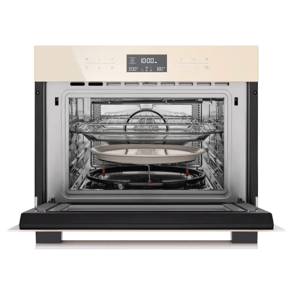 Компактный духовой шкаф с функцией СВЧ MAUNFELD MCMO.44.9GBG Бежевый