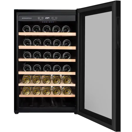 Винный шкаф MAUNFELD MFWC-118S40 Черный