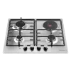 Комбинированная варочная панель MAUNFELD EEHS.64.3CS/KG Нержавеющая сталь