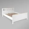 2.08.04.070.14 САГА кровать двойная 160х200 белая/ясень