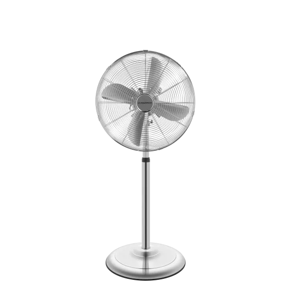 Напольный вентилятор с металлическими лопастями MAUNFELD MSF405S Нержавеющая сталь