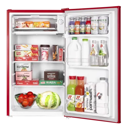 Холодильник MAUNFELD MFF83R Красный