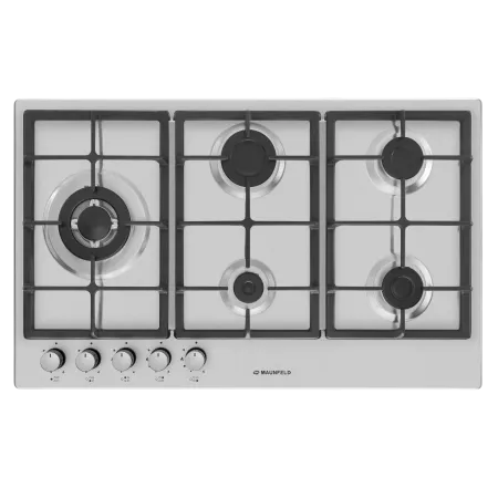 Газовая варочная панель MAUNFELD EGHS.95.33CS\G Нержавеющая сталь