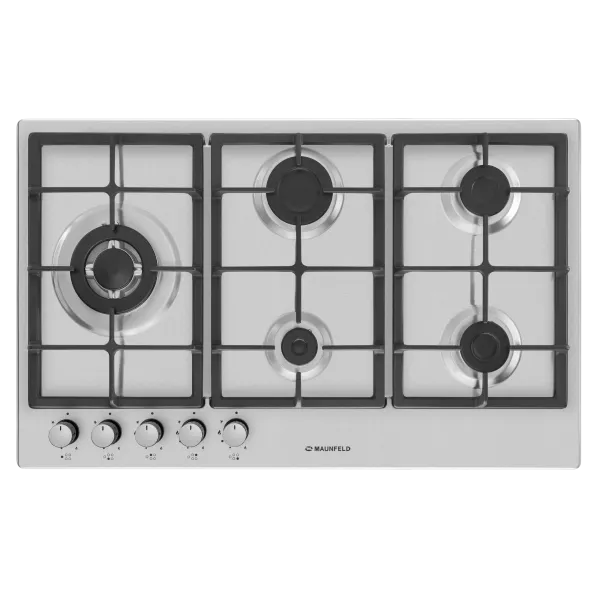 Газовая варочная панель MAUNFELD EGHS.95.33CS\G Нержавеющая сталь