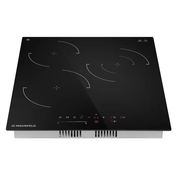 Электрическая варочная панель с объединением зон Bridge MAUNFELD CVCE453SDBK Черный