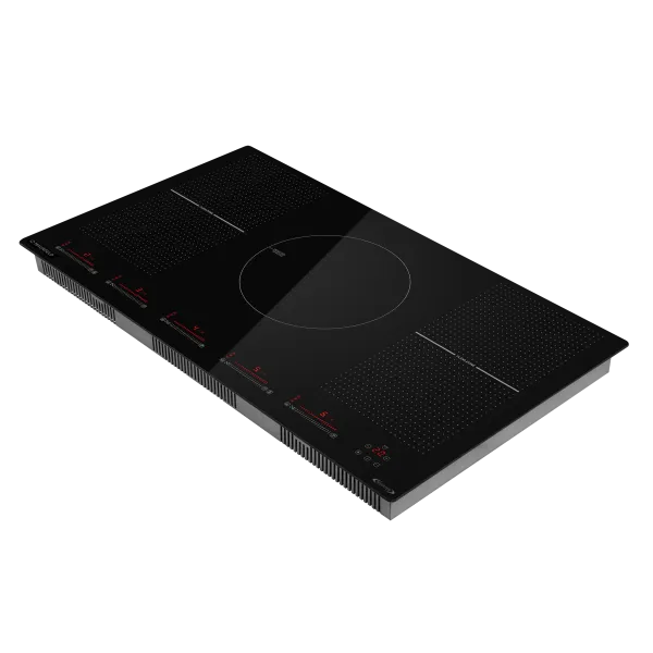 Индукционная варочная панель с двумя Flex Zone и Booster MAUNFELD CVI905SFBK Inverter Черный