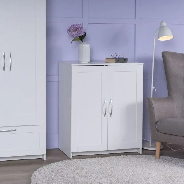 2.02.03.270.1 СИРИУС Тумба 2 двери 78х95 белая RU