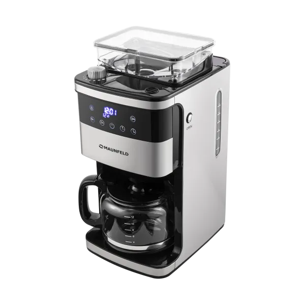 Кофеварка капельного типа MAUNFELD MF-723S Нержавеющая сталь