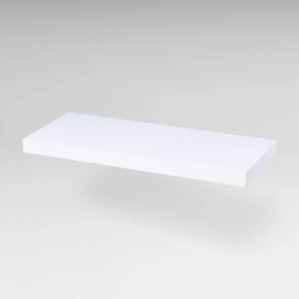 S00098 Фора 1.6 полка настенная 60х25х3.7, белый