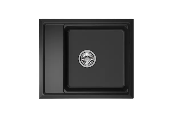 KS-6004, АЛЮМИНИУМ, кухонная мойка, кварц