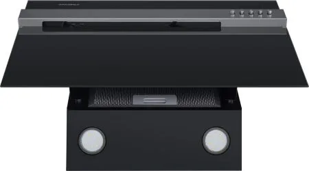 Кухонная вытяжка MAUNFELD Bridge Line 60 черный\вставка сатин Черный