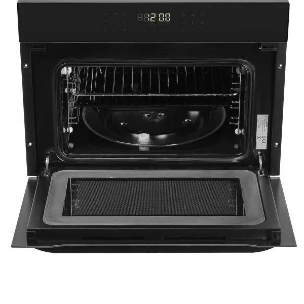 Компактный духовой шкаф с функцией СВЧ MAUNFELD XCMO4414G Черный