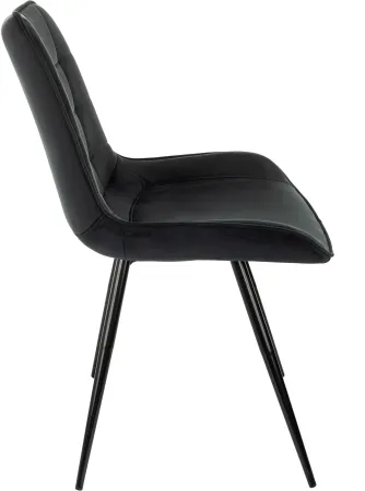 Стул для дома Бюрократ CH-K2_4 комплект 4шт черный Holland 75 металл черный на ножках (CH-K2_1/HL75_4)