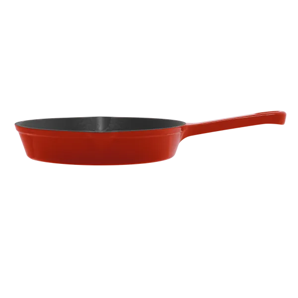 Сковорода MAUNFELD DEVON MFP20CE16R из эмалированного чугуна, 20 см Красный