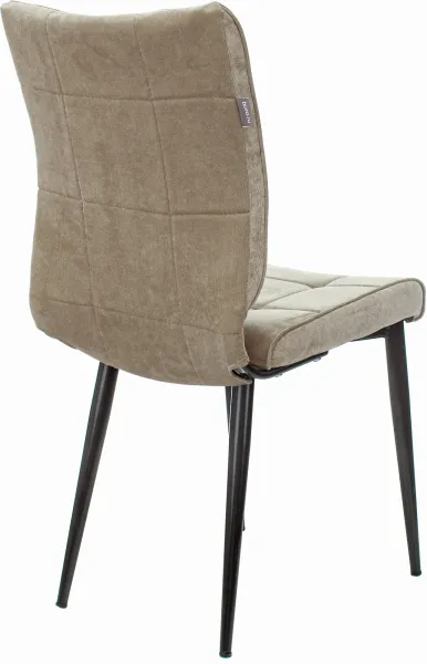 Стул для дома Бюрократ CH-K10 песочный Light 21 металл черный на ножках (CH-K10_1/LT21)