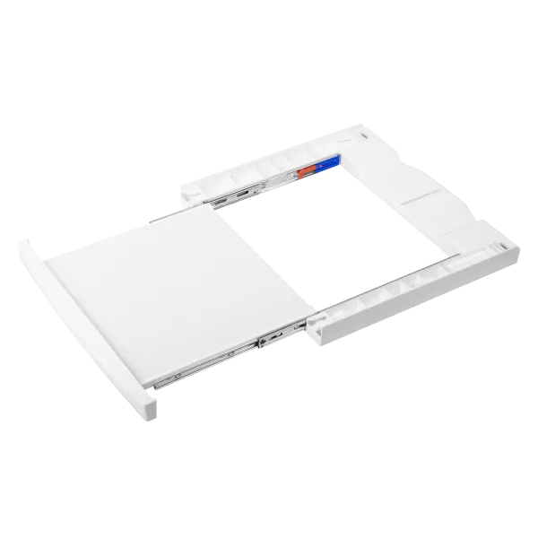 Соединительный элемент с выдвижной полочкой MAUNFELD WM Белый