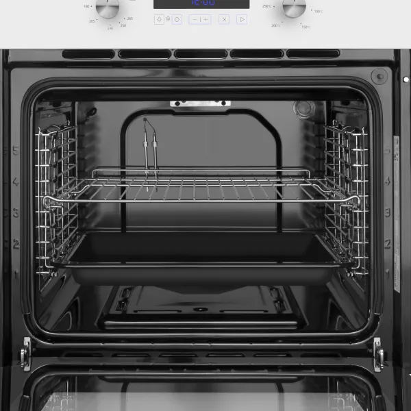 Шкаф духовой газовый с электрическим грилем MAUNFELD MOGM703W Белый