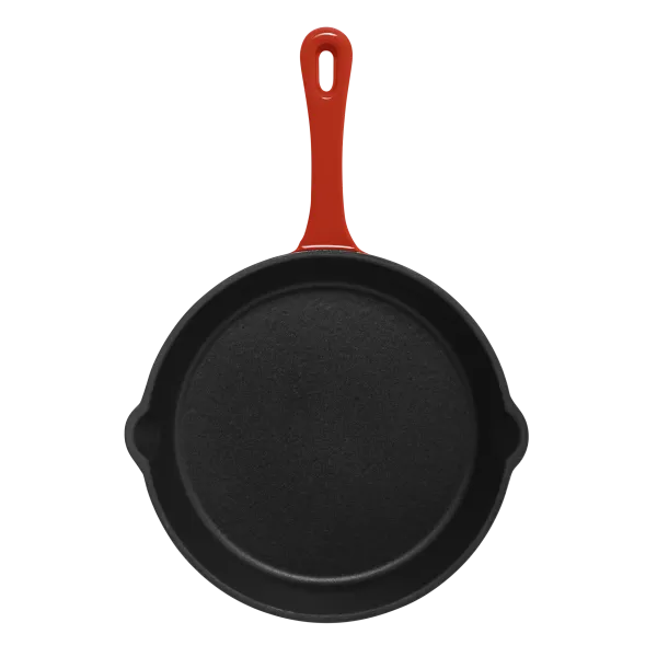 Сковорода MAUNFELD DEVON MFP20CE16R из эмалированного чугуна, 20 см Красный