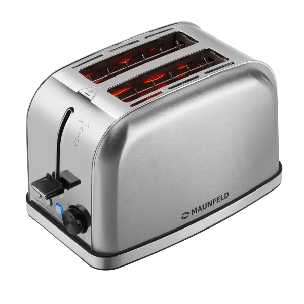 Тостер MAUNFELD MF-822 Нержавеющая сталь