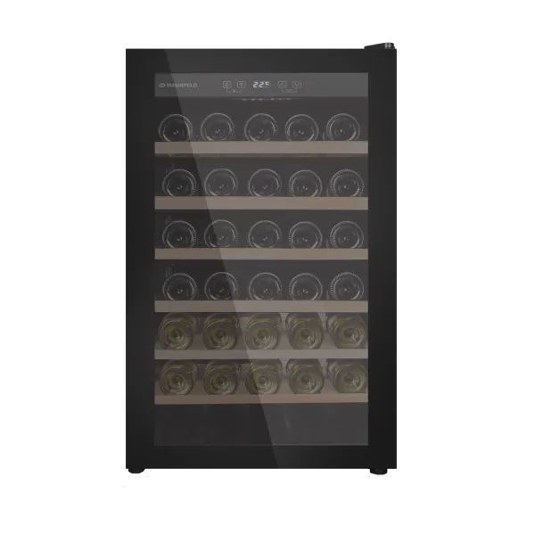 Винный шкаф MAUNFELD MFWC-118S40 Черный
