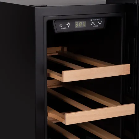 Винный шкаф MAUNFELD MFWC-28S8 Черный