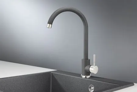 ST-4031, ГРАФИТ, СМЕСИТЕЛЬ КУХОННЫЙ