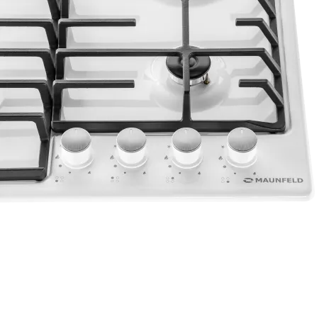 Газовая варочная панель MAUNFELD EGHE.64.6C Белый