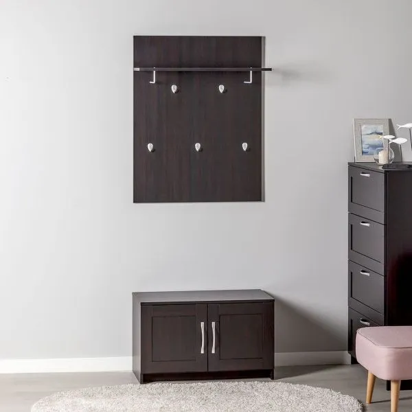 Тумба СИРИУС двухдверная низкая, цвет Дуб Венге