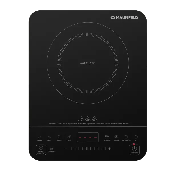 Электрическая индукционная плитка MAUNFELD EVI.F291-BK Черный