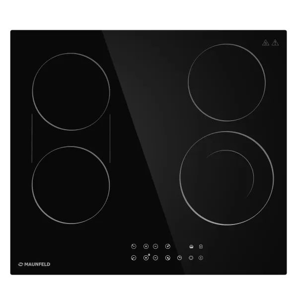 Электрическая варочная панель с объединением зон Bridge MAUNFELD CVCE594BDBK Черный