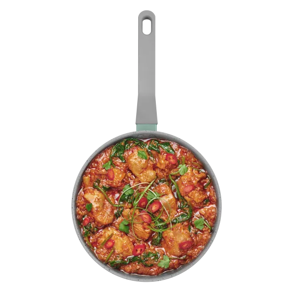 Сковорода MAUNFELD HELGA MFP20FA05FS из кованого алюминия, 20 см Фисташковый