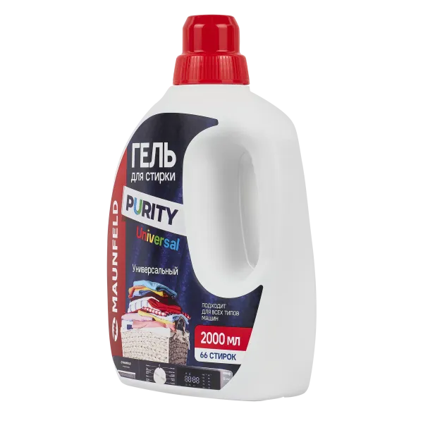 Гель для стирки Maunfeld Purity Universal 2000мл MWL2000PU Бирюзовый