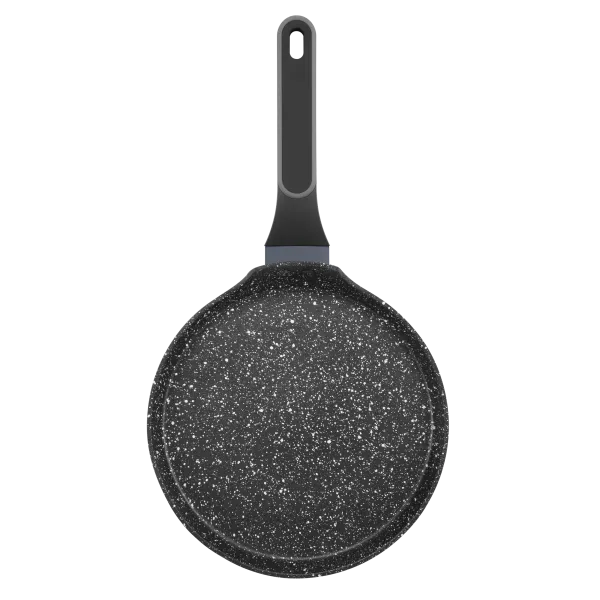 Сковорода блинная MAUNFELD FRIDA MCP24FA02DG из кованого алюминия, 24 см Графитовый