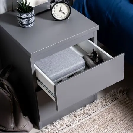 2.03.03.050.4 КАСТОР тумба 2 ящика RU серый