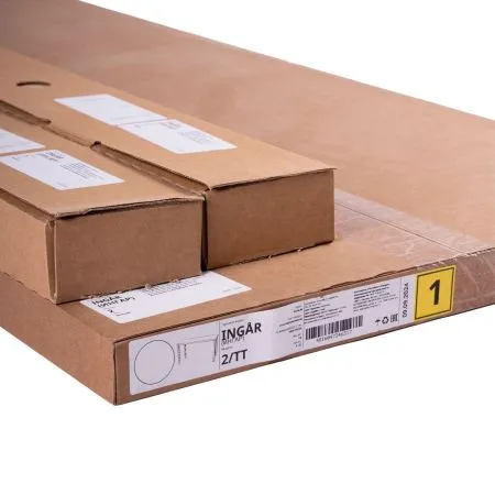 S00463 Ингар 2/ТТ стол письменный 140x75x55, белый