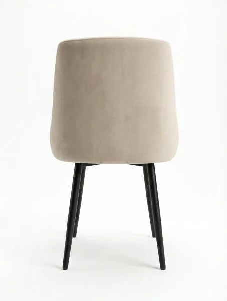 Стул DikLine 335 B03 BEIGE, ножки черные