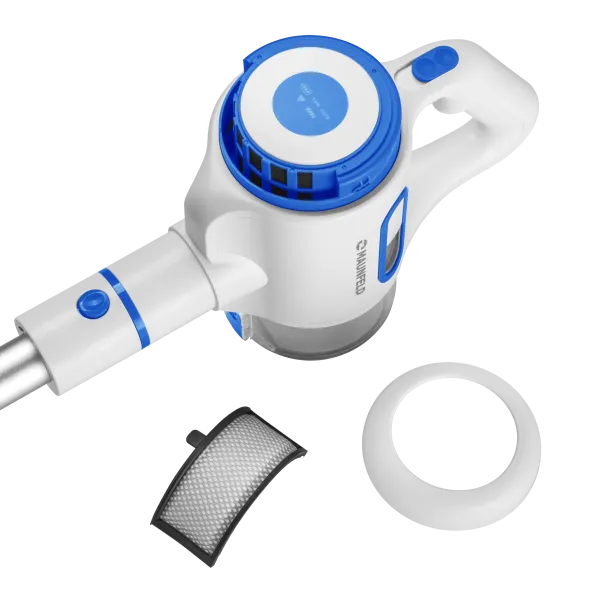 Пылесос вертикальный беспроводной MAUNFELD MF-2034 Синий