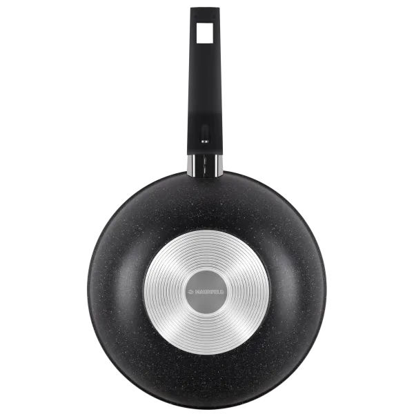 Сковорода вок MAUNFELD ELLA MF26EL01WF  из литого алюминия, 26 см