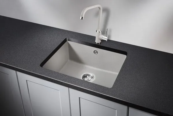 5551, БАЗАЛЬТ, кухонная мойка, кварц
