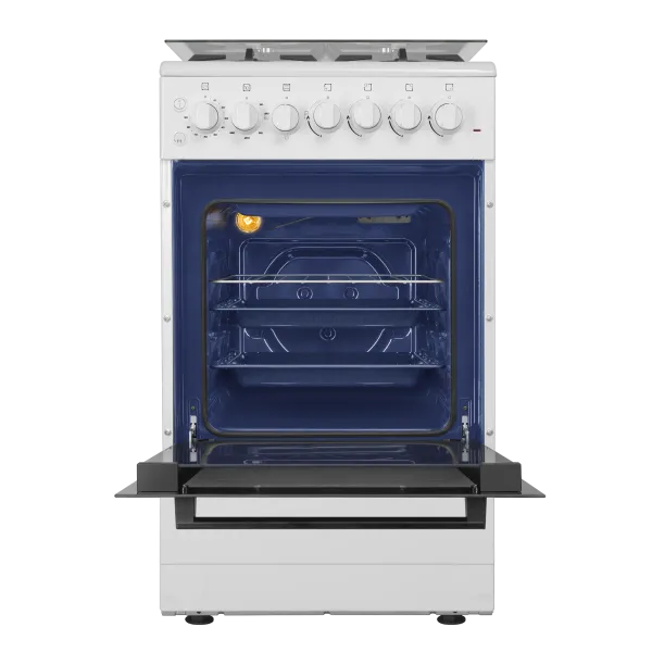 Газовая плита с электрической духовкой MAUNFELD MGC50EC02 Белый