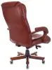 Кресло руководителя Бюрократ T-9926WALNUT светло-коричневый Leather Eichel кожа крестов. металл/дерево