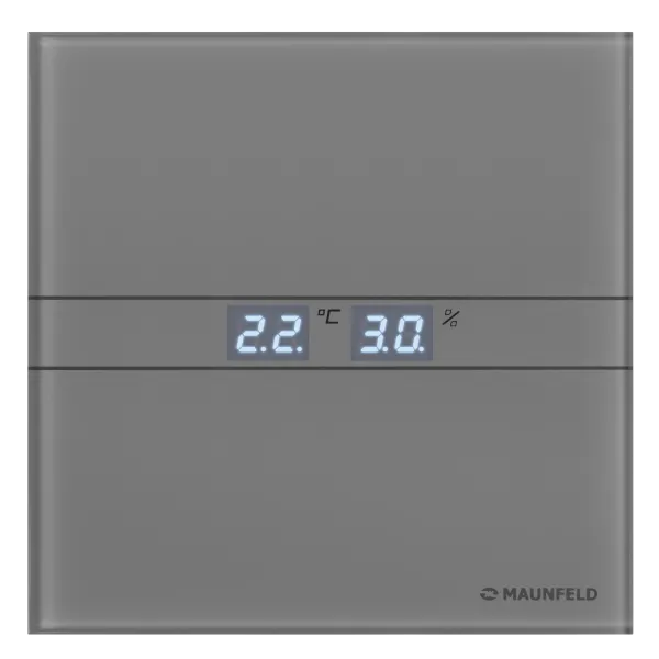 Вытяжной вентилятор  MAUNFELD MFE10THG Серый