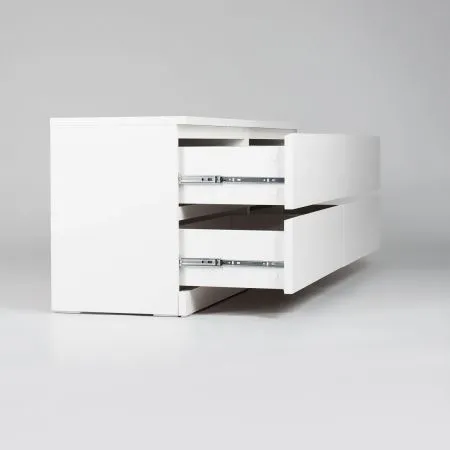 S00265 Варма 4Д комод 160х54х40, белый