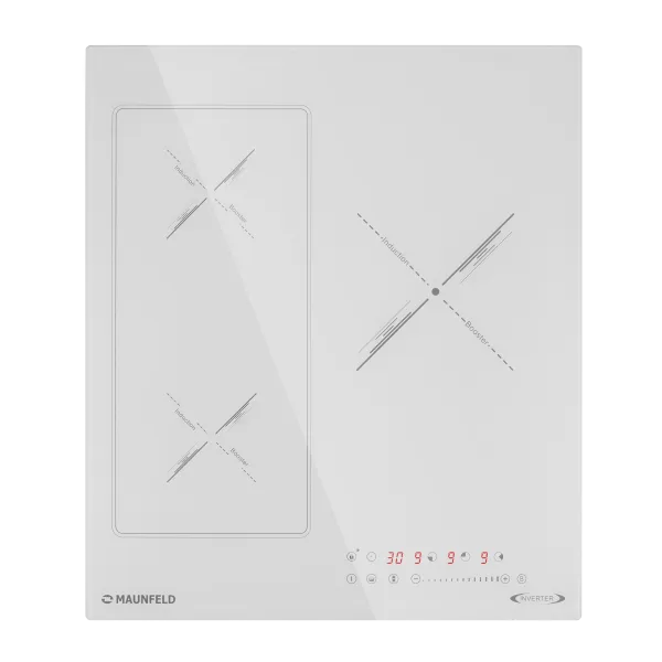 Индукционная варочная панель MAUNFELD CVI453SBA Inverter Белый