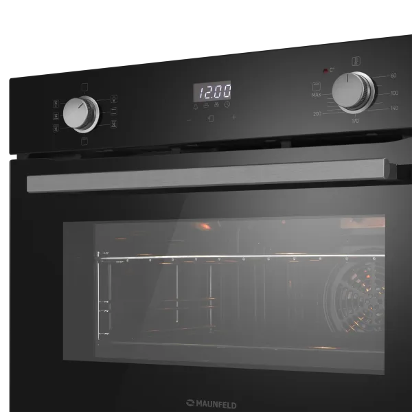 Шкаф духовой электрический MAUNFELD AMCO537 Черный